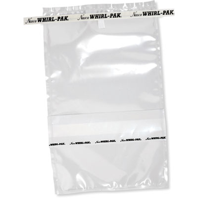 55oz White tape write-on Whirl-Pak bag image